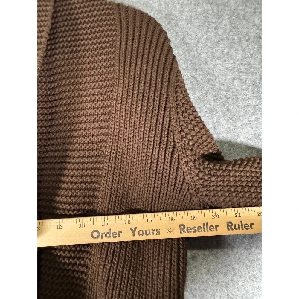 Lauren Ralph Lauren Brown Cardigan Sweater
Cotton. - Picture 4 of 7